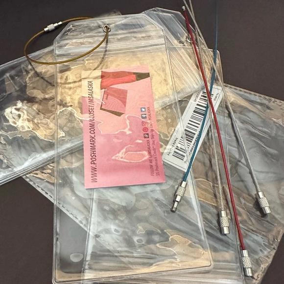 Luggage Clear Cruise Tags 5 Pcs Brand New - Picture 3 of 4